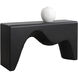 Montanus 62 X 32.5 inch Black Outdoor Console Table
